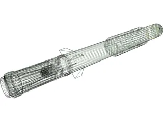 BLU-107 3D Model preview