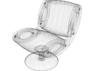 Chair Relax 3D Model preview