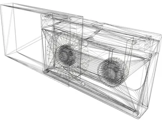Videocassette [+Sleeve] 3D Model preview