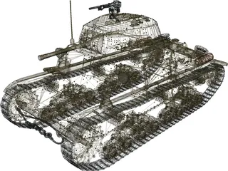 M 1340 3D Model preview