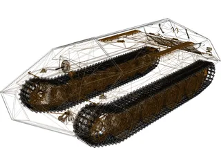 Ramm Tiger 3D Model preview
