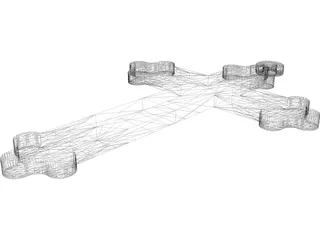 Cross 3D Model preview