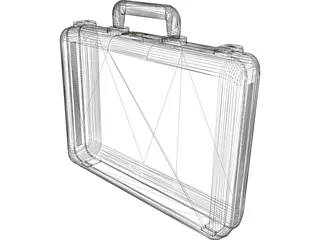 Suitcase 3D Model preview
