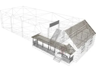 Garage 3D Model preview