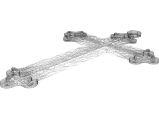 Cross 3D Model preview
