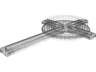 Cross 3D Model preview