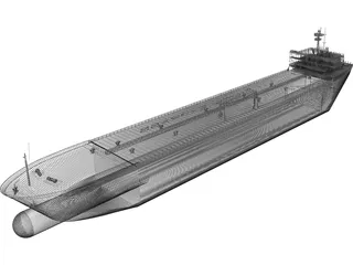 Frontier Express 3D Model preview