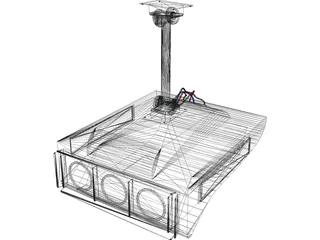 Projector 3D Model preview