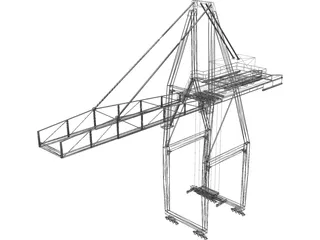 Crane 3D Model preview