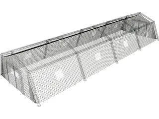 Army Tent 3D Model preview