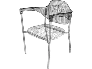 Chair Ottimo 3D Model preview
