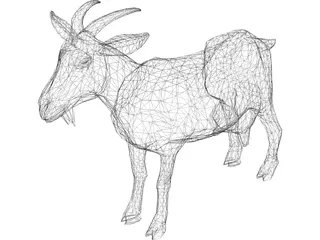 Goat 3D Model preview