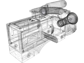 Camera 3D Model preview