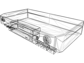JVC VCR 3D Model preview