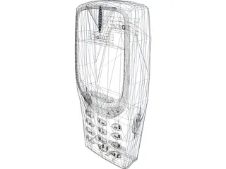 Nokia 3310 Mobile Phone 3D Model preview