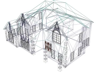 House 3D Model preview