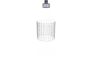 Bottle Sparkletts 3D Model preview