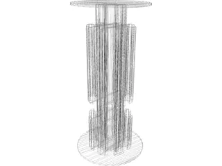Octanorm M100 Connector 3D Model preview