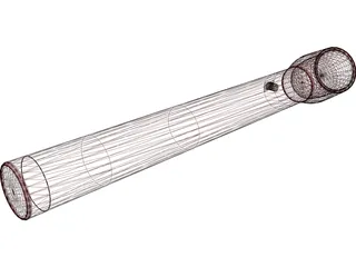 Flashlight 3D Model preview