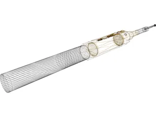 Midas Rex Cervical Drill 3D Model preview