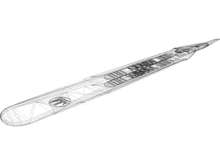 Scaple Arrow 3D Model preview