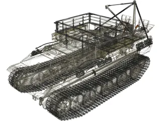 Bergerat 3D Model preview