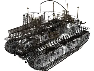 Grille 3D Model preview