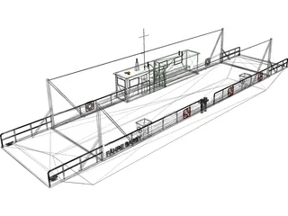 Ferry Barby 3D Model preview
