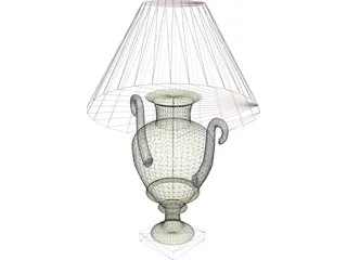 Table Lamp 3D Model preview