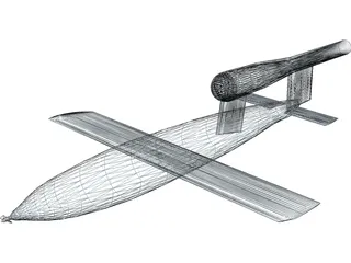 V-1 Buzz Bomb 3D Model preview