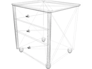 Closet 3D Model preview