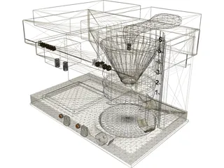 Coffee Machine 3D Model preview