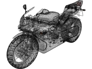 Honda CBR (2003) 3D Model preview