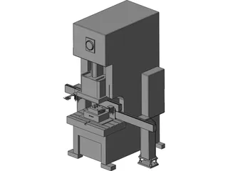 Press Machine 3D Model preview