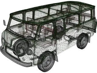 UAZ 3D Model preview