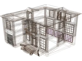 House 3D Model preview