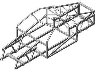 Frame Wisniewski One 1 V8 3D Model preview