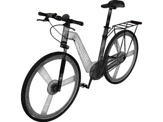 Bike Modern 3D Model preview