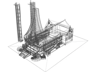 Church 3D Model preview