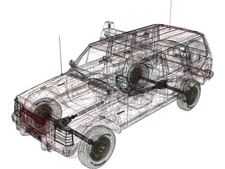 Jeep Cherokee VLTT 3D Model preview