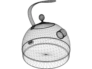 Kettle 3D Model preview