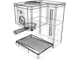 Coffee Machine 3D Model preview