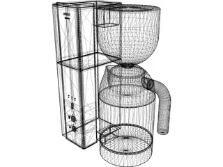 Coffee Machine 3D Model preview