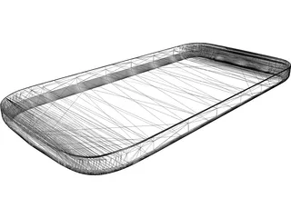 Samsung Omnia II Phone 3D Model preview