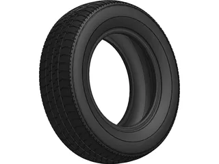 Tire 3D Model preview