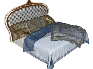 Bed 3D Model preview