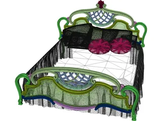 Bed 3D Model preview