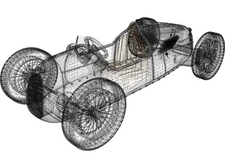 Auto Union 3D Model preview