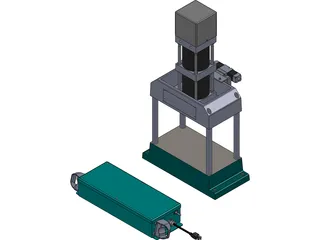 Press Machine 3D Model preview
