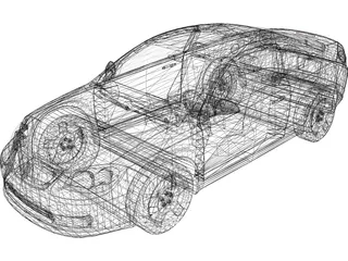 Pontiac G5 (2010) 3D Model preview